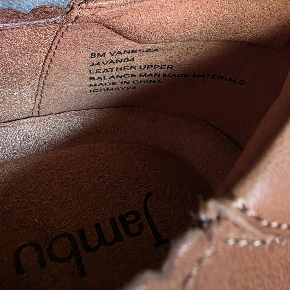 Jambu-The Vanessa Mary Jane in Light Brown - Picture 10 of 10
